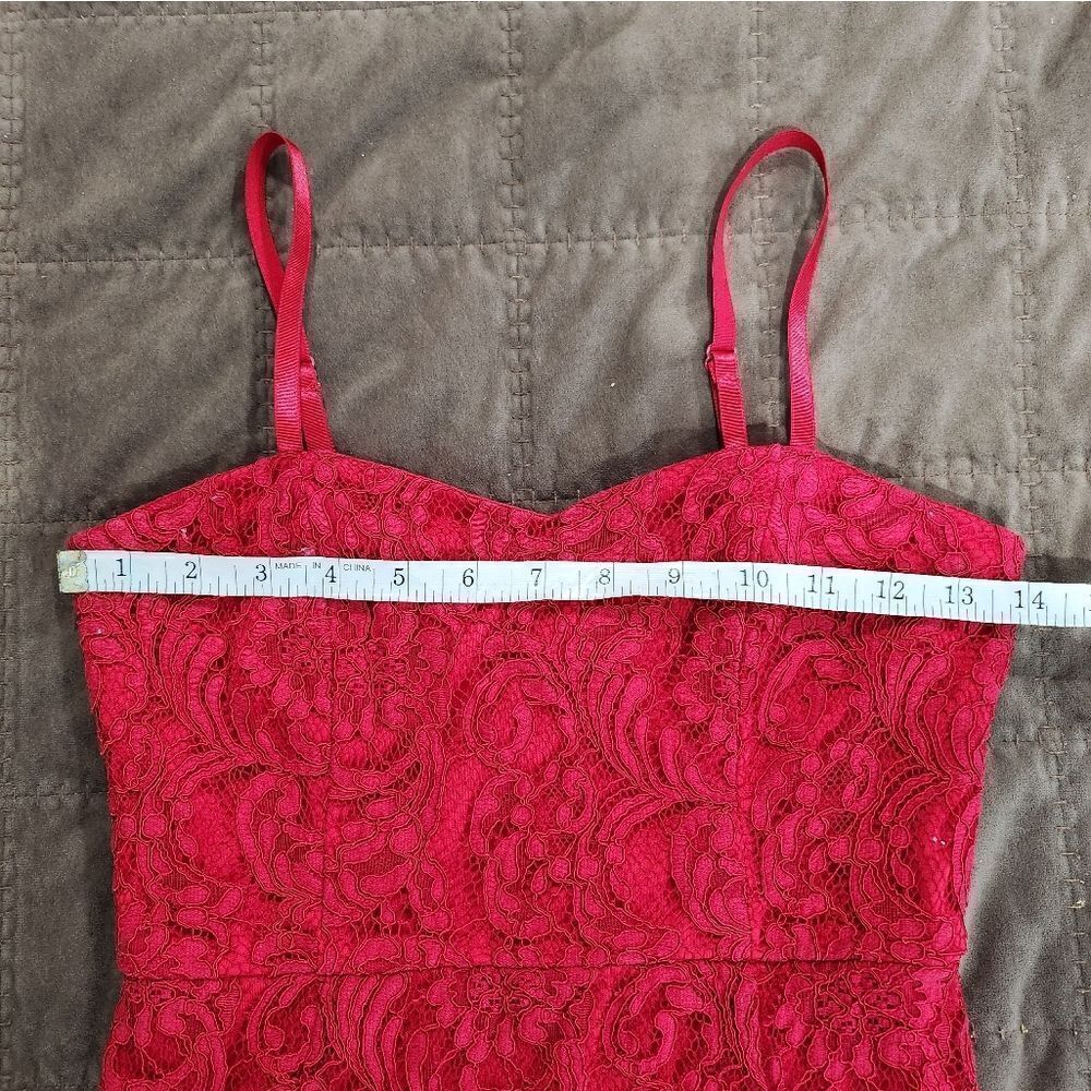 Red Lace Valentine’s Day Dress - Picture 5 of 7